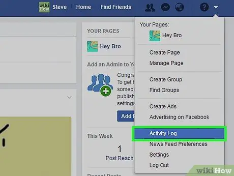 View Hidden Posts on Facebook Step 8