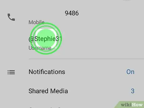 Report a Telegram User on Android Step 4