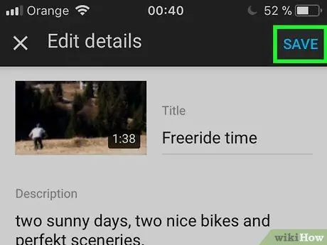 Edit Video YouTube di iPhone Langkah 10