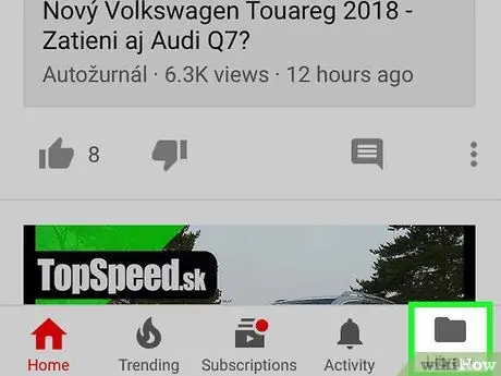 Uređivanje YouTube videozapisa na iPhoneu 2. korak