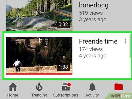 Uređivanje YouTube videozapisa na iPhoneu Korak 4