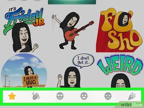 Stoor Bitmoji op iPhone of iPad Stap 2