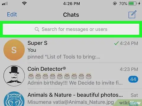 Sumali sa isang Telegram Channel sa iPhone o iPad Hakbang 4