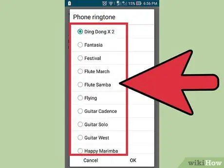 Смяна на Android Ringtone Стъпка 4