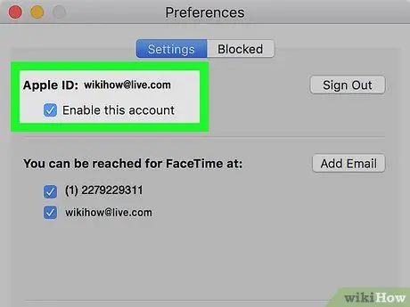 Configureu FaceTime Pas 13