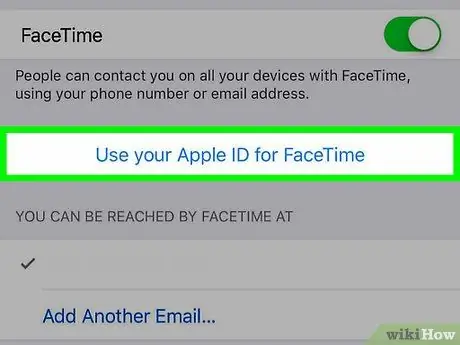 راه اندازی FaceTime مرحله 3