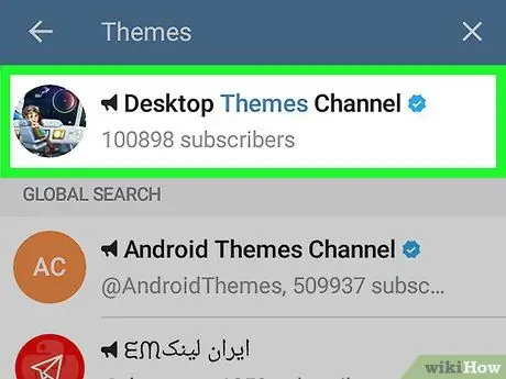 I-install ang Mga Tema ng Telegram sa Android Hakbang 4