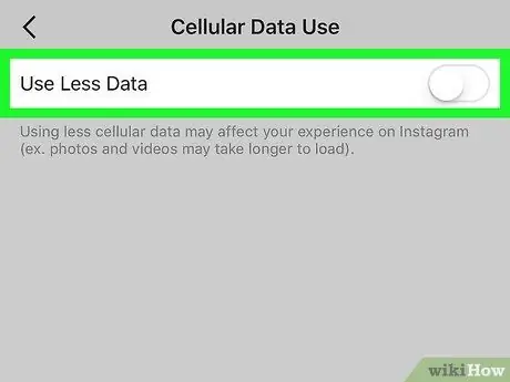 Reducer brug af iPhone -data Trin 29