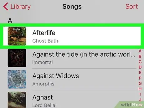 Ta bort musik på din iPhone Steg 14