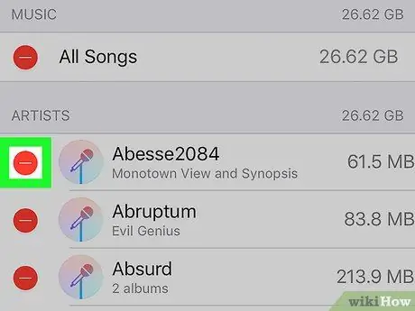 Suprimiu música al vostre iPhone Pas 8