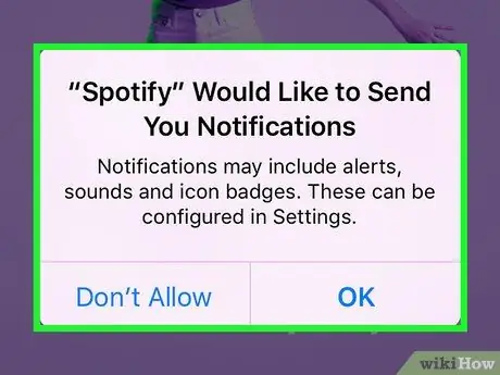 Sincronizar un dispositivo con Spotify Paso 4