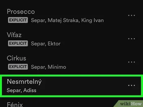 Sinkronizirajte uređaj s Spotify Korak 8