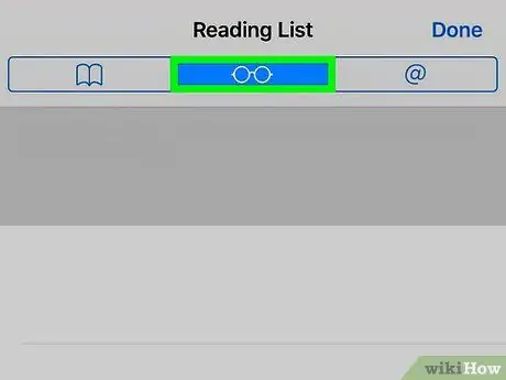 Keluarkan Item dari Senarai Bacaan Safari di iOS Langkah 3