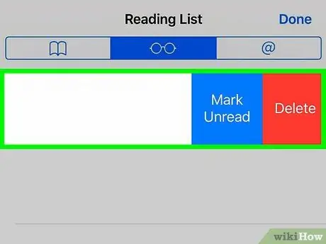 Remove Items from Safari Reading List in iOS Step 4