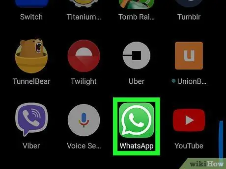 Fungua mwenyewe kwenye WhatsApp kwenye Android Hatua ya 1