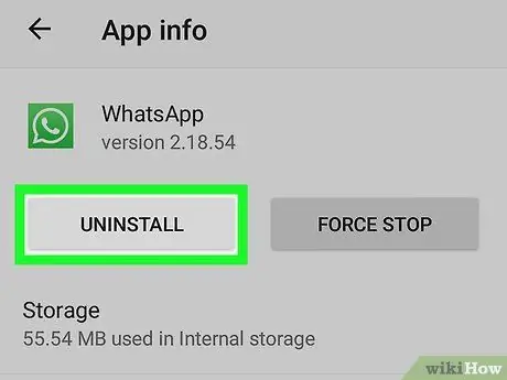 Buka Blokir Diri Anda di WhatsApp di Android Langkah 10