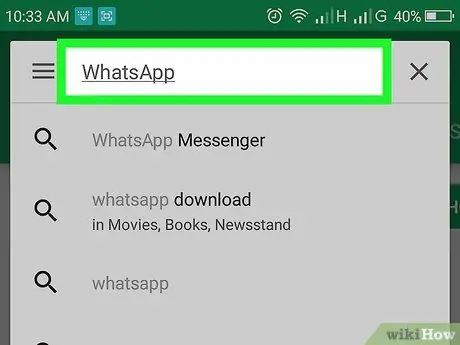 Entsperren Sie sich bei WhatsApp auf Android Schritt 13