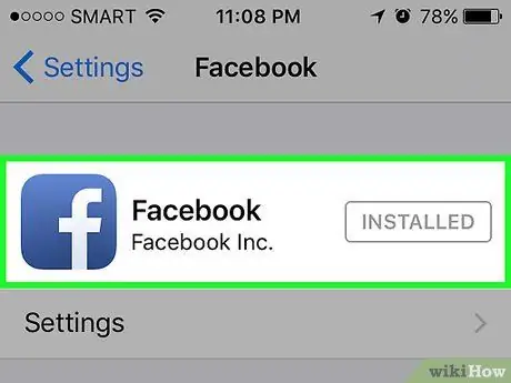 Padamkan Kenalan Facebook dari iPhone Langkah 13