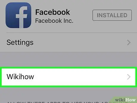 Padamkan Kenalan Facebook dari iPhone Langkah 14