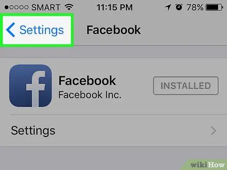 Padamkan Kenalan Facebook dari iPhone Langkah 17