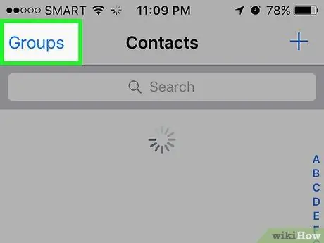 Tanggalin ang Mga contact sa Facebook mula sa isang iPhone Hakbang 7