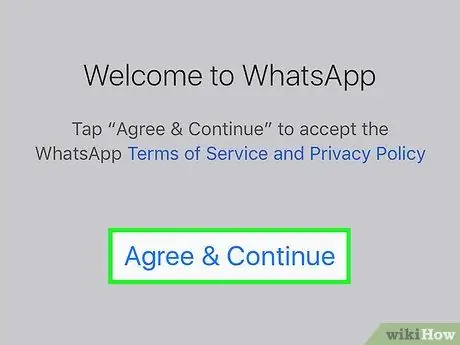 สร้างบัญชี WhatsApp ขั้นตอนที่ 2