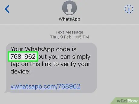 ایجاد حساب WhatsApp مرحله 7