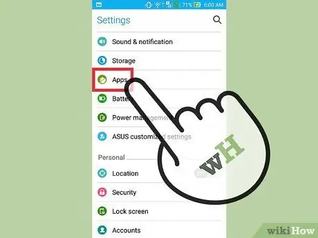 Hapus File Internet Sementara di Perangkat Android Langkah 2