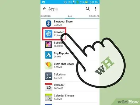 I-clear ang Pansamantalang Mga File sa Internet sa Mga Android Device Hakbang 4