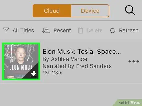 Download en bog om Audible på iPhone eller iPad Trin 5