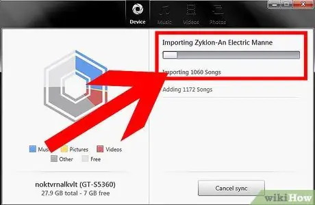 Transferir música de iTunes a Android Paso 36