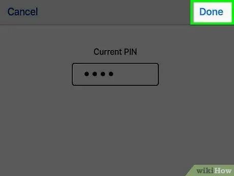 Canvieu el PIN de la SIM en un iPhone Pas 6