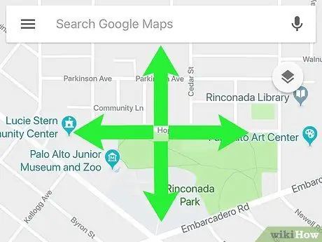 Google Maps PIN dzēšana iPhone vai iPad ierīcē 2. darbība