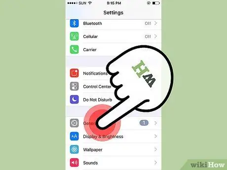 Baguhin ang Sensitivity ng iPhone Home Button Hakbang 2