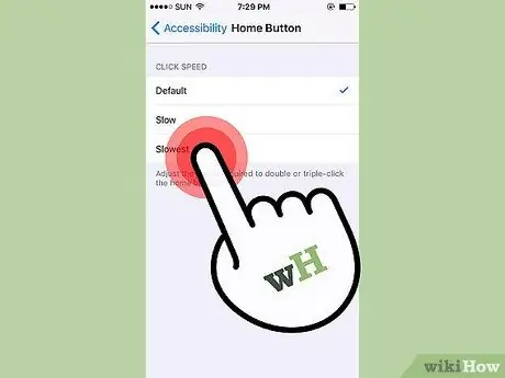 Ndryshoni ndjeshmërinë e butonit Home të iPhone Hapi 6