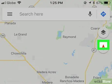 İPhone və ya iPad -də Google Xəritələrdə Şimalı tapın 4 -cü addım