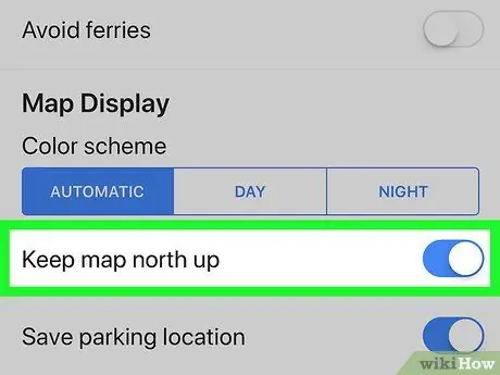 Temukan Utara di Google Maps di iPhone atau iPad Langkah 9