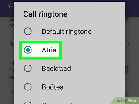 Baguhin ang Ringtone sa Viber sa Android Hakbang 7