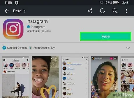 अपने जलाने वाले फायर एचडी चरण 11 पर Instagram प्राप्त करें