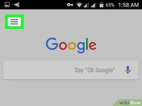 'Деактивирайте гласовото търсене „Ok Google“на Android Стъпка 2