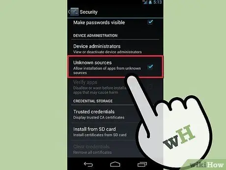 قم بتثبيت تطبيقات Android يدويًا الخطوة 3