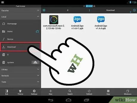 Installer manuellement les applications Android Étape 9