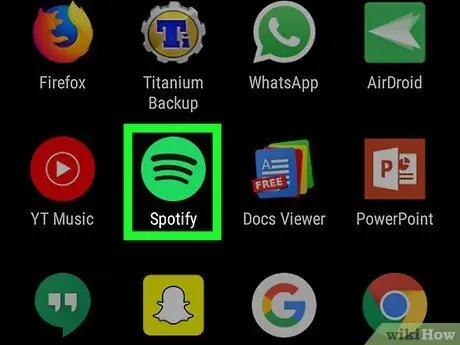 Skjul nylig spilte artister på Spotify på Android Trinn 1