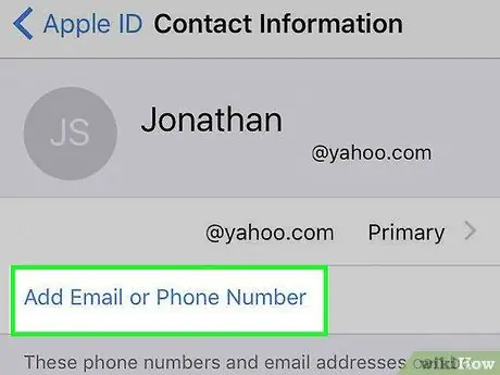 Добавете телефонен номер към вашия Apple ID на iPhone Стъпка 5