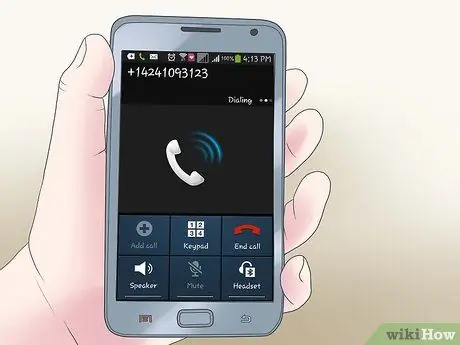 Periksa Mel Suara dari Telefon Lain Langkah 1