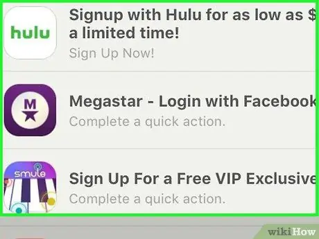 Ontvang gratis LINE App Coins op iPhone of iPad Stap 14