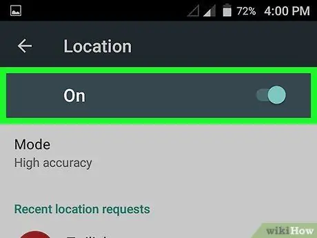 Nabavite GPS koordinate na Androidu 1. korak