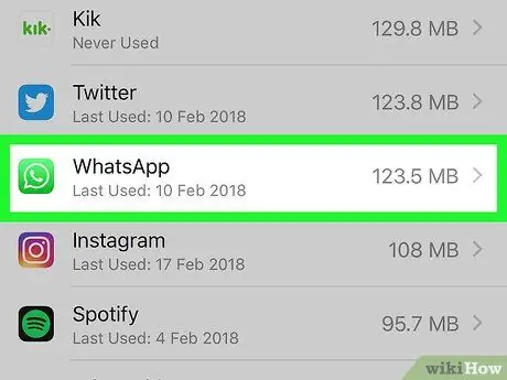 Uninstall WhatsApp di iPhone atau iPad Langkah 8