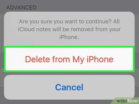 Sign Out of iCloud on iPhone or iPad Step 13