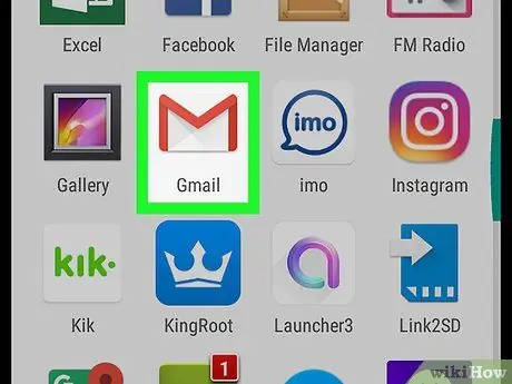 Открытие вложений в Gmail на Android Шаг 1